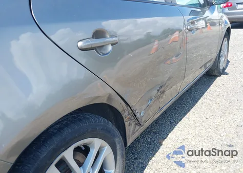 2011 Kia Forte Ex из США, поврежденный, VIN KNAFU5A20B5406584